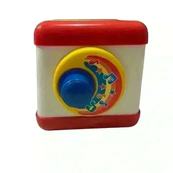 Vintage 1992 Redbox Musical Jack In the Box  Clown Toy Creepy Clown Used - Picture 3 of 6